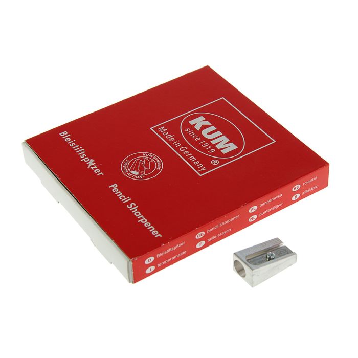 Точилка металлическая 1 отверстие Kum из магнезия, клиновая K-400K