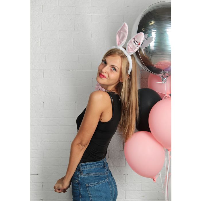 Карнавальный набор зайка "Amore" (ушки+хвостик+бабочка)