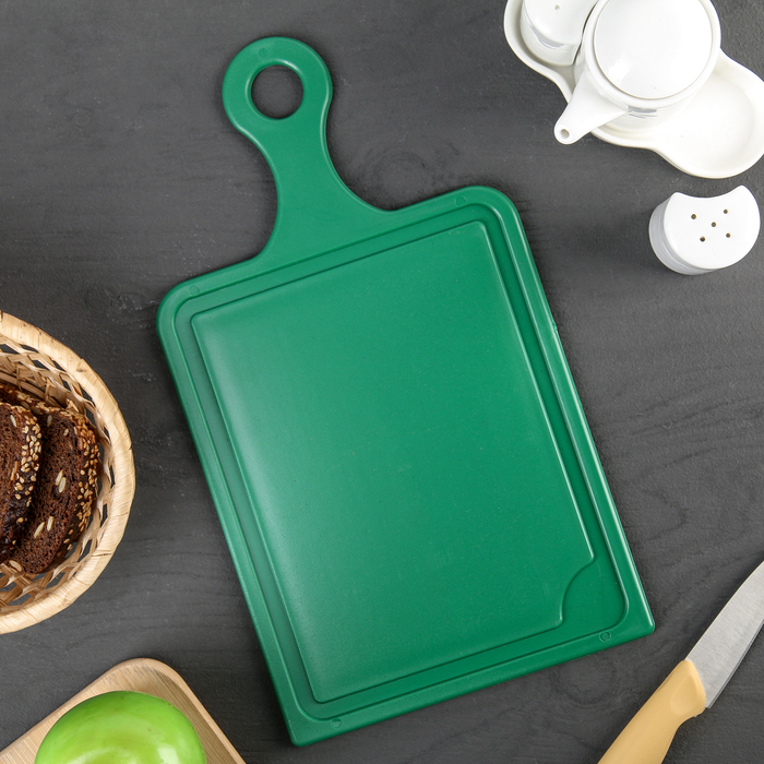 Доска разделочная с ручкой, 34х19 см