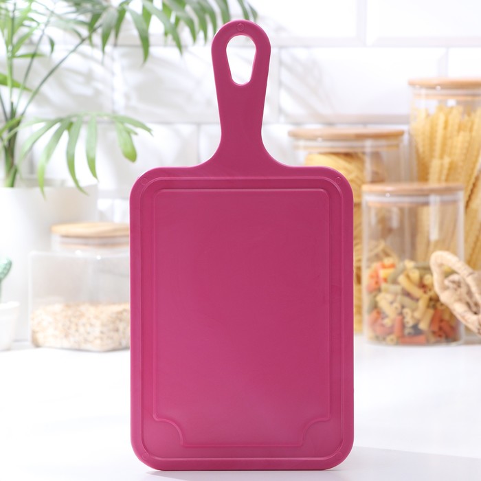 Доска разделочная с ручкой, 33х16,5 см