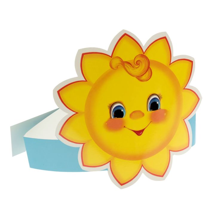 Маска-ободок "Солнышко"