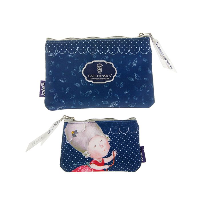 Пенал мягкий 1 отделение Gapchinska 697 GP-1, 110 х 170 х 90 мм, набор 3 в 1