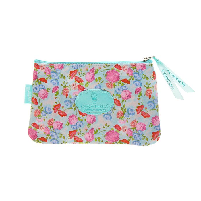 Пенал мягкий 1 отделение плоский Gapchinska 660 GP-2, 125 х 190 мм, голубой