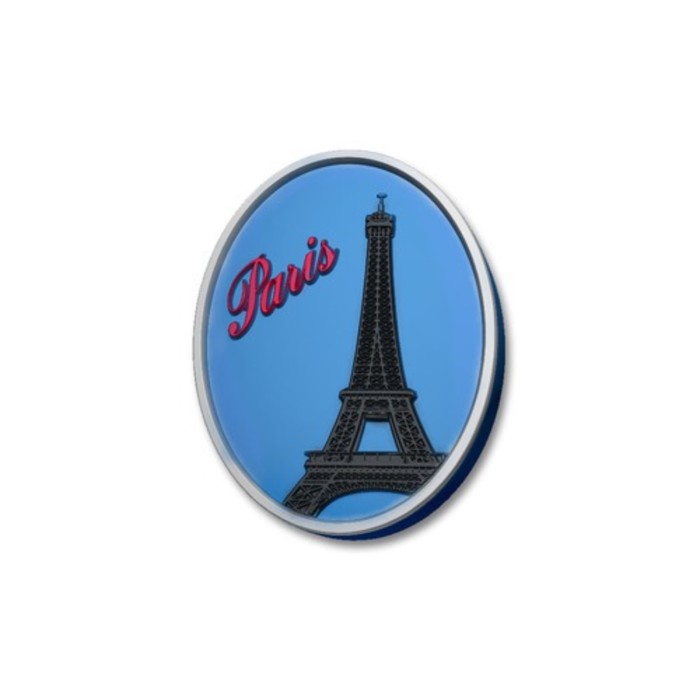 Пластиковая форма для мыла "Париж" 8,5х7х1,5 см