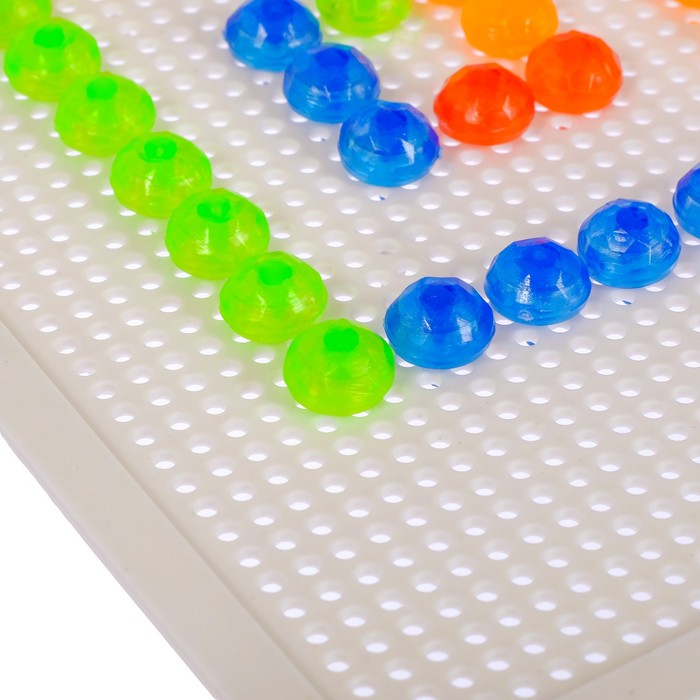 Мозаика развивающая на планшете, 160 деталей