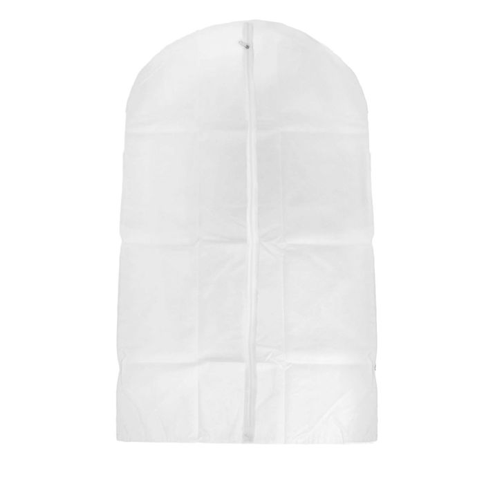 Чехол для одежды, с замком, цвет белый