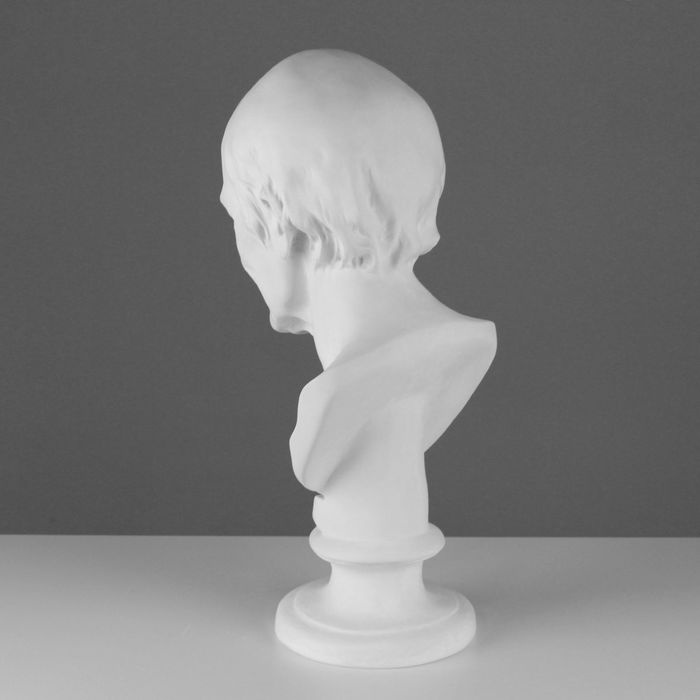 Гипсовая фигура Голова Вольтера 20*26*48 см 10-108