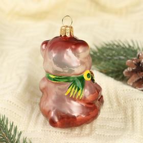 

Ёлочная игрушка "Мишка с мёдом"