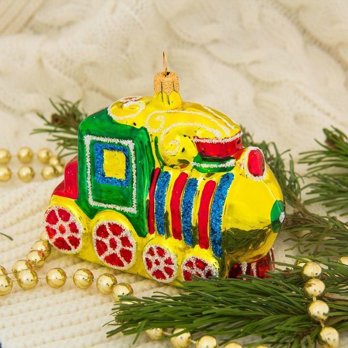 Ёлочная игрушка "Паравозик"
