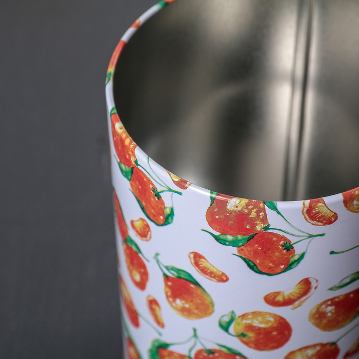 Банка для сыпучих продуктов 1,1 л "Сочный микс" круглая, d=9,9 см, h=14,5 см, рисунок МИКС