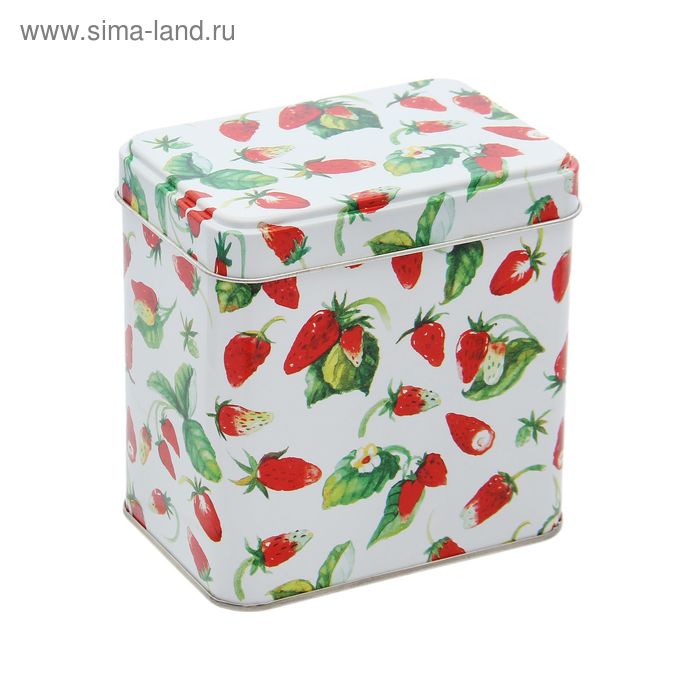 

Банка для сыпучих продуктов «Сочный микс», 600 мл, прямоугольная, рисунок МИКС
