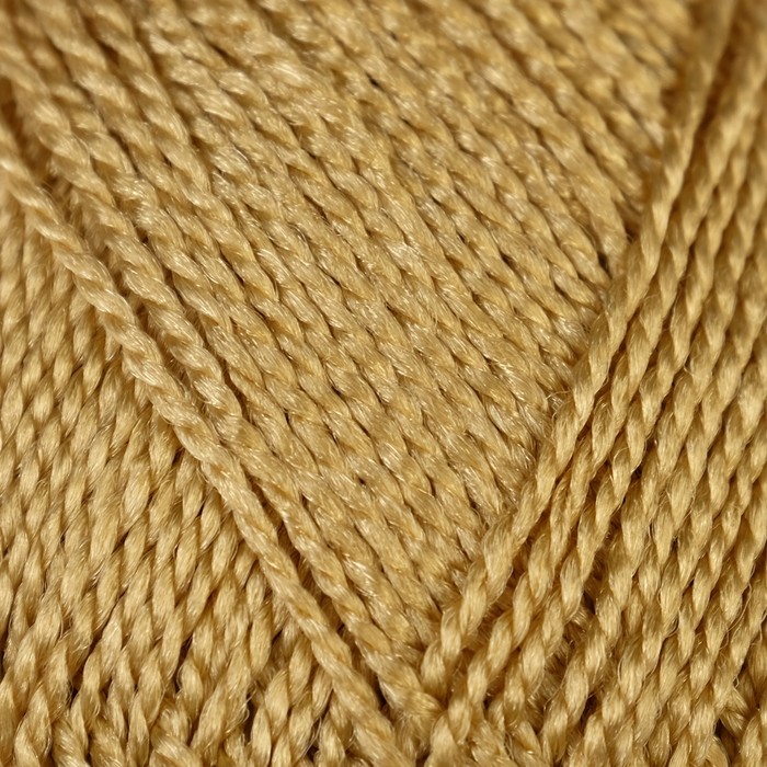 Пряжа "Люкс" 100% полипропилен 250м/50гр набор 3 шт (Золотой)