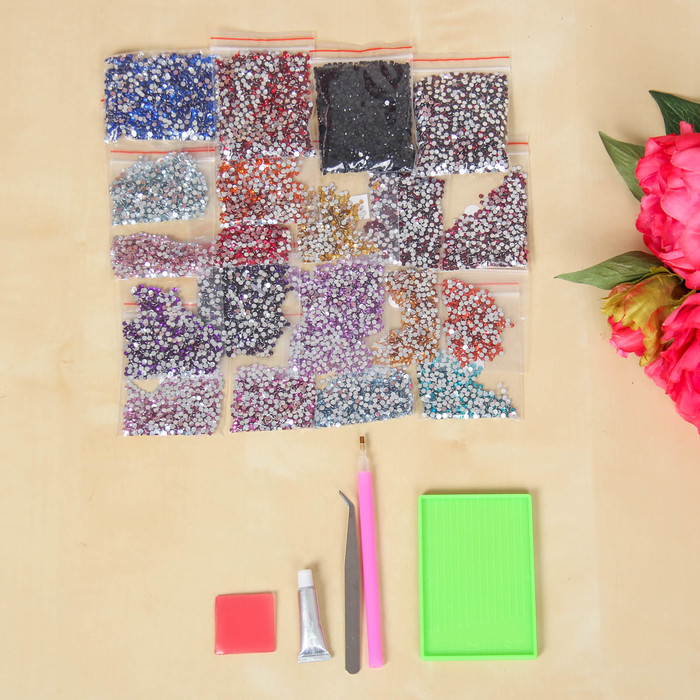 Картина со стразами "Эйфелева башня"