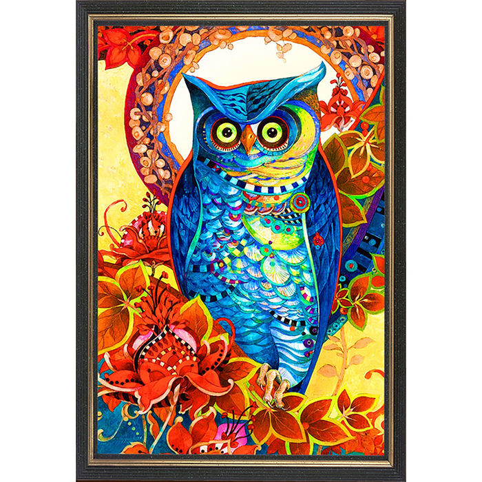 Картина со стразами "Филин"