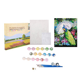 

Картина по номерам «Павлин»