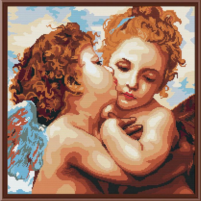 Мозаичная картина "Ангелочки"