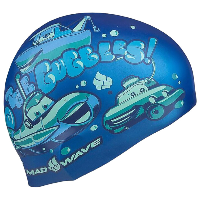Шапочка для плавания SUBMARINES, силикон, юниорская, Blue M0574 01 0 04W