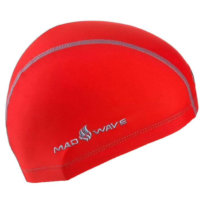 Шапочка для плавания ERGOFIT, цвет красный