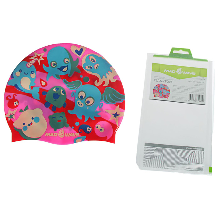 Шапочка для плавания PLANKTON, Red M0576 06 0 05W