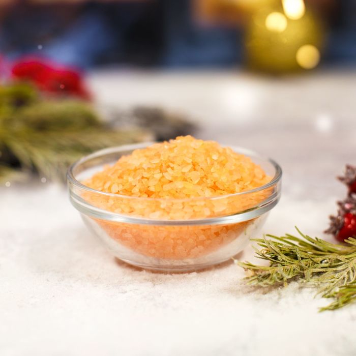 Соль для ванн "Самой любимой в Новый год!" с ароматом мандарина, 150 г