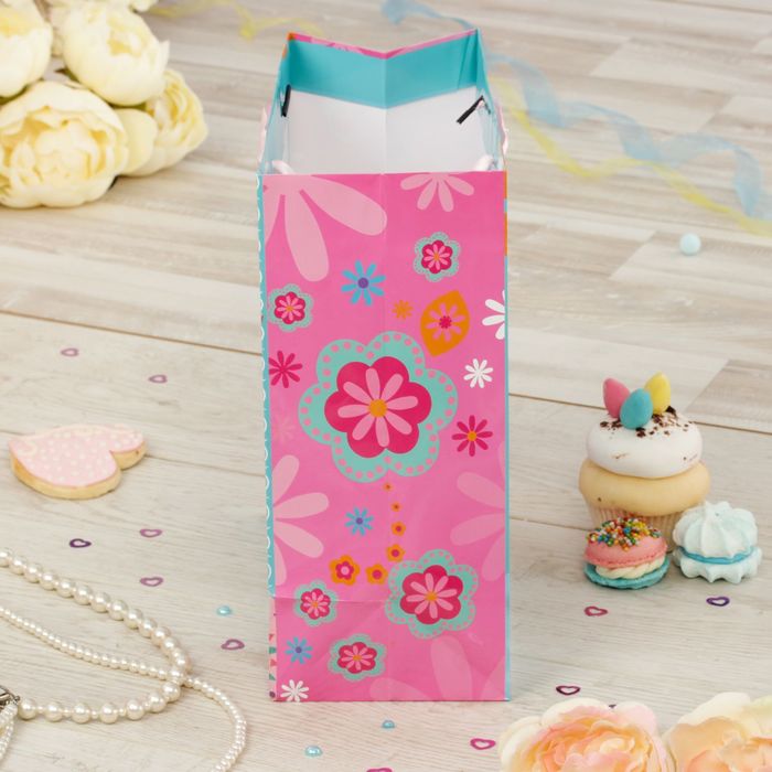 Пакет ламинированный вертикальный "С Днем рождения!", Коты аристократы, 18 х 23 х 10 см