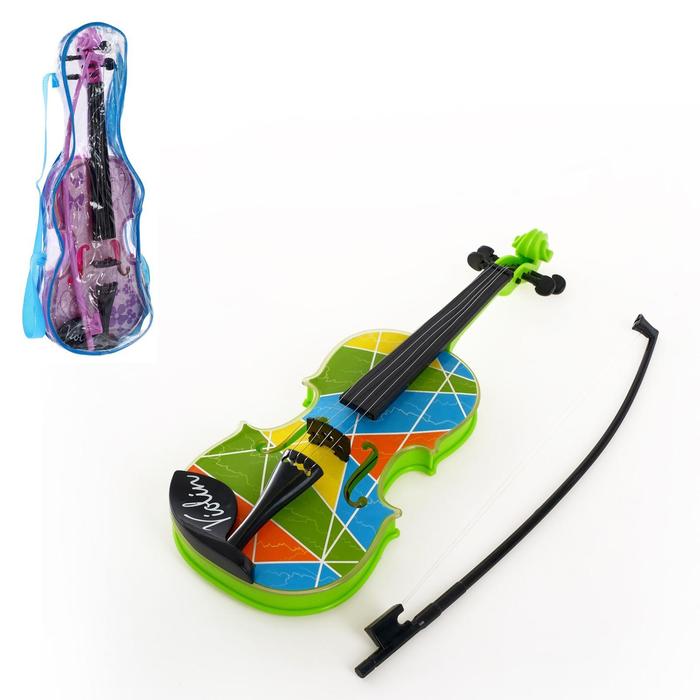 Игрушка скрипка "Музыкальные узоры", МИКС