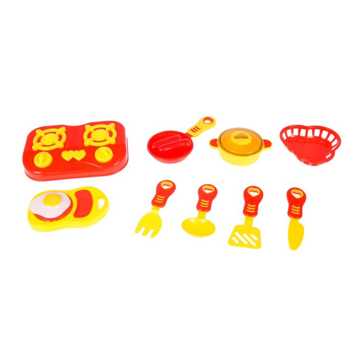 Набор посуды "Огонёк-4", 11 предметов