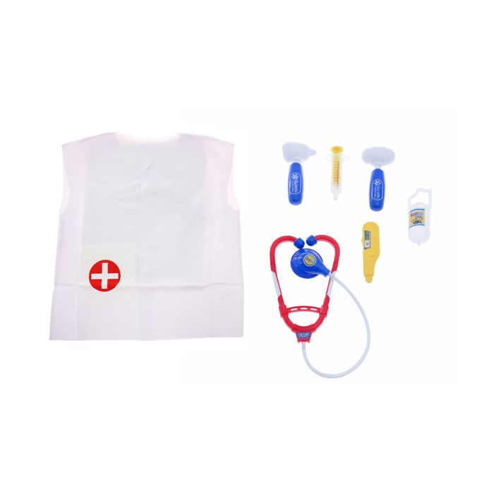Набор доктора с халатиком "Будь здоров!", 7 предметов