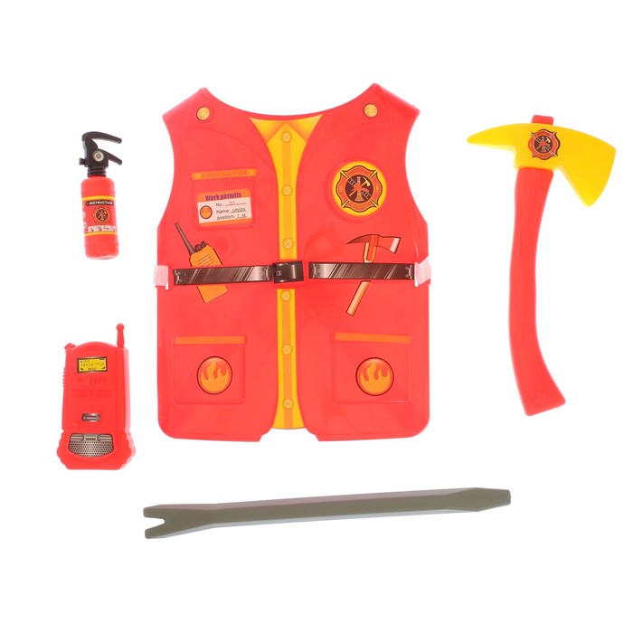 Набор пожарного "Борец с огнем", 5 элементов