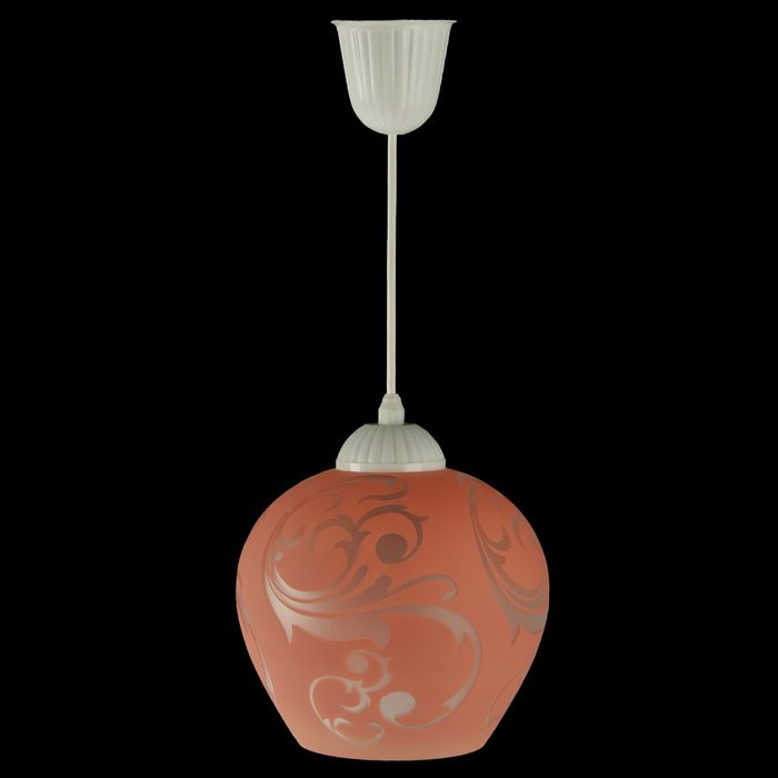 Светильник Ладера "Лантана" 1 лампа E27 40Вт оранжевый д.200