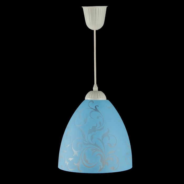 Светильник Сканди "Адели" 1 лампа E27 40Вт синий д.233