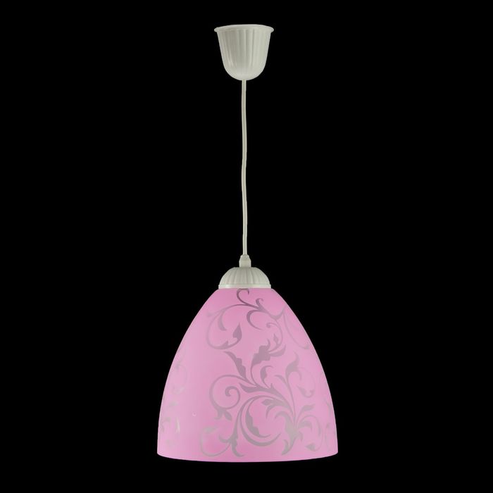 Светильник Сканди "Адели" 1 лампа E27 40Вт розовый д.233