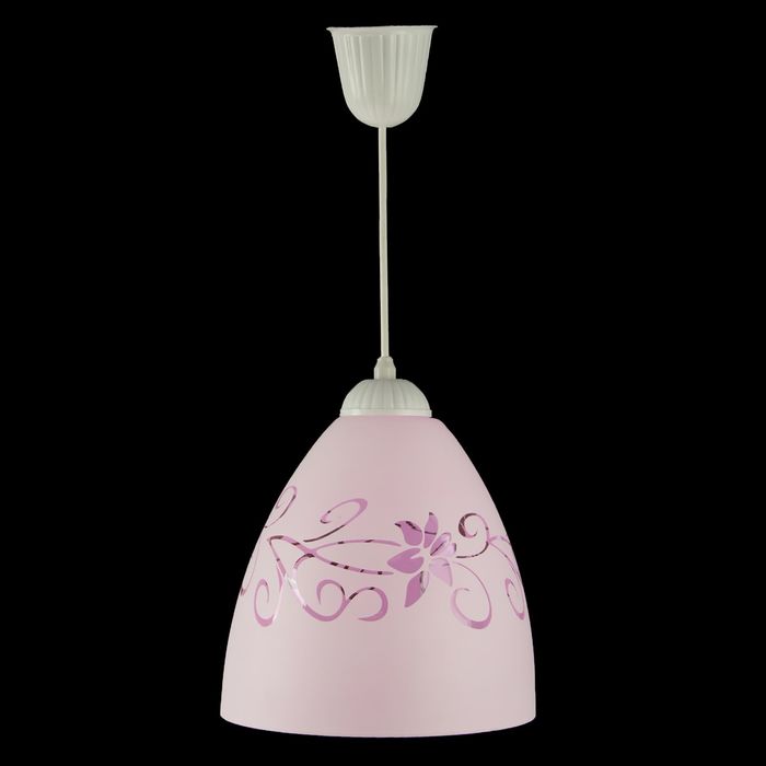 Светильник Сканди "Инджи" 1 лампа E27 40Вт розовый д.233