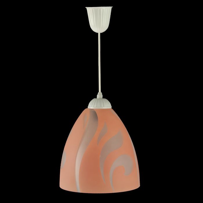 Светильник Сканди "Розали" 1 лампа E27 40Вт розовый д.233