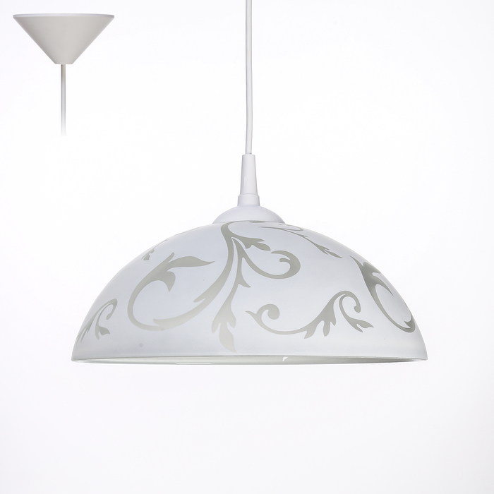 Светильник Колпак "Асти" 1 лампа E27 40Вт белый    д.300