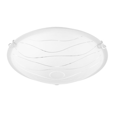 svetilnik nastenno potolochnyj dyuna niti 2 lampy e27 40vt belyj d 300 2492617 kupit po cene ot 582 00 rub internet magazin sima land ru