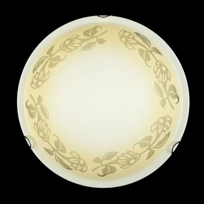 Светильник настенно-потолочный Дюна "Декор" 2 лампы E27 40Вт шампань д.300