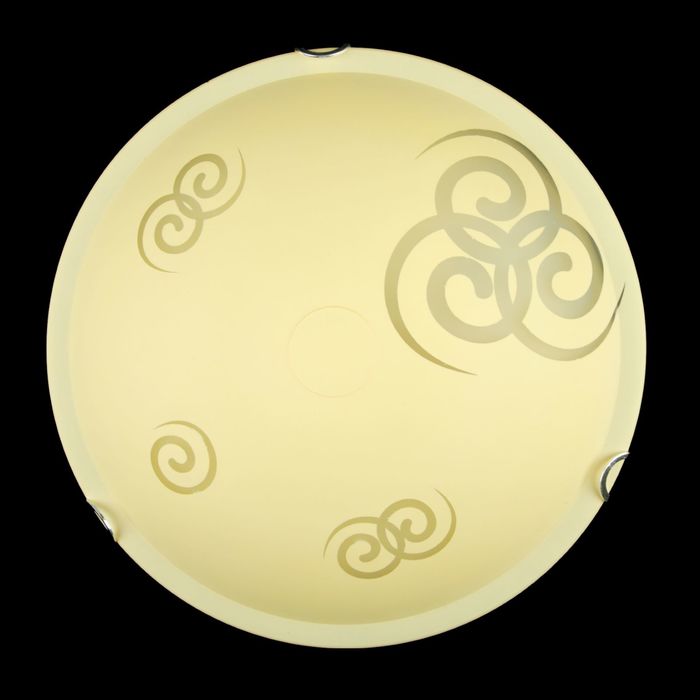 Светильник настенно-потолочный Дюна "Эстель" 2 лампы E27 40Вт шампань д.300