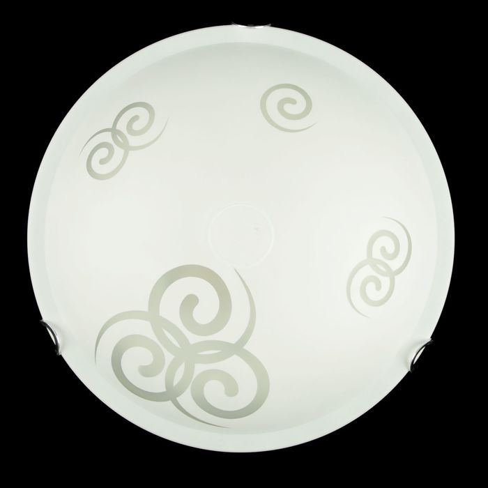 Светильник настенно-потолочный Дюна "Эстель" 2 лампы E27 40Вт белый д.300