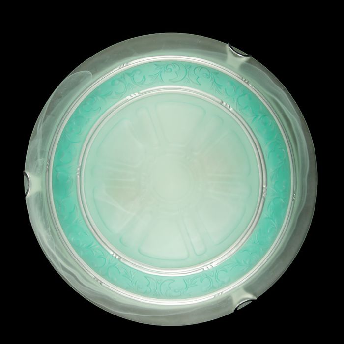 Светильник настенно-потолочный G99 "Джози" 2 лампы E27 40Вт зеленый д.300