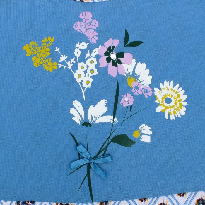 Сорочка женская MK2748/01 цвет голубой, р-р 44, рост 158-164