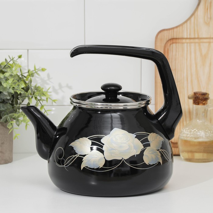Чайник 3 л "Черное золото", фиксированная ручка