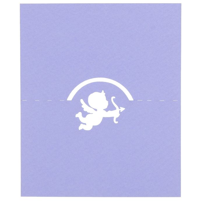 Набор заготовок для рассадочных карточек "Амур" 5шт, KR-008 (фиолетовый)