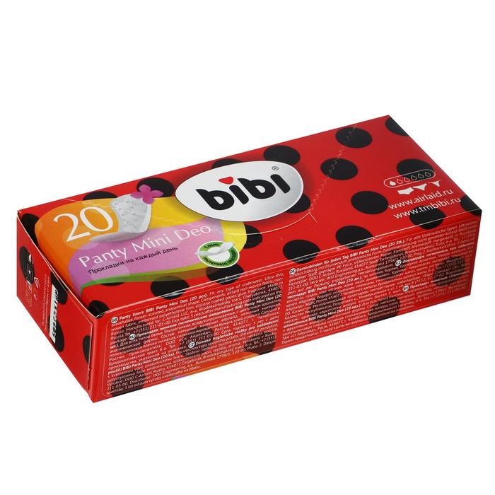 Прокладки ежедневные «BiBi» Panty Mini, Deo 20 шт/уп.