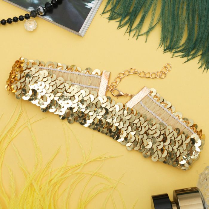 Чокер "Вечеринка", цвет золото