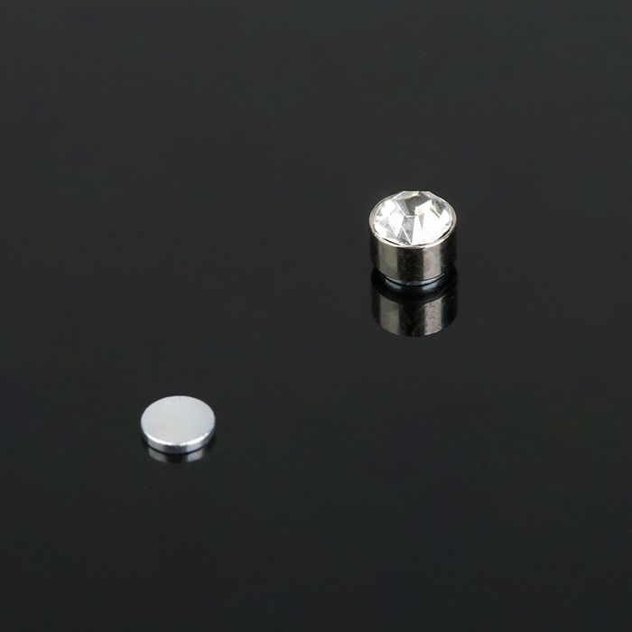 Тоннели (плаг) на магните d=0,6см, цвет микс