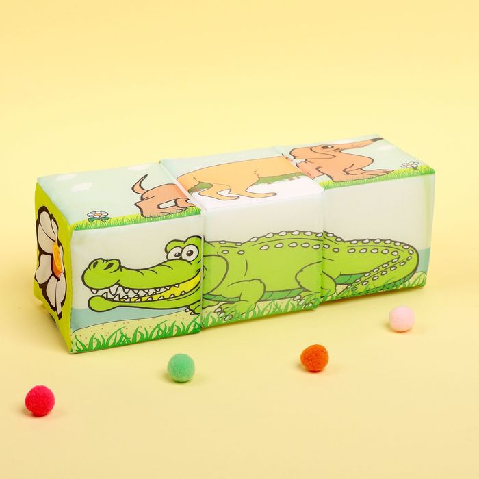 Развивающая мягкая игрушка "Крутилка-пазл"