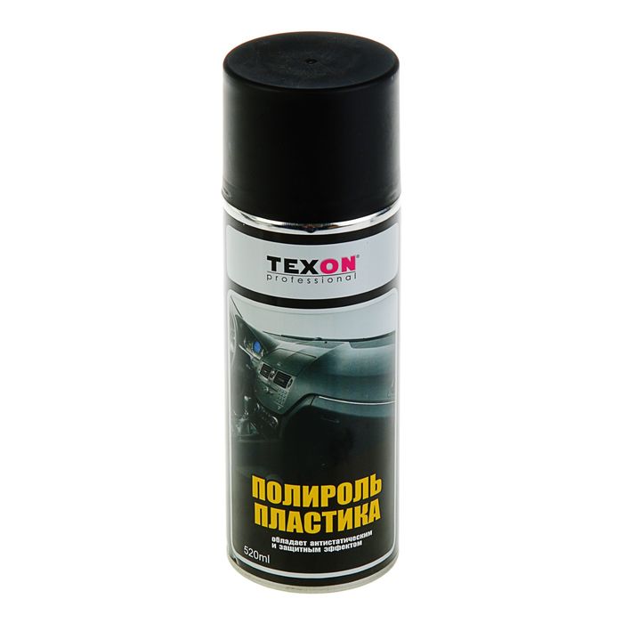 Полироль пластика и резины Texon, 520 мл, аэрозоль