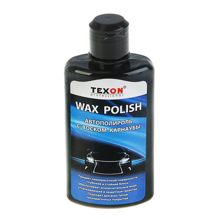 Полироль Texon с воском карнаубы, 250 мл, флакон