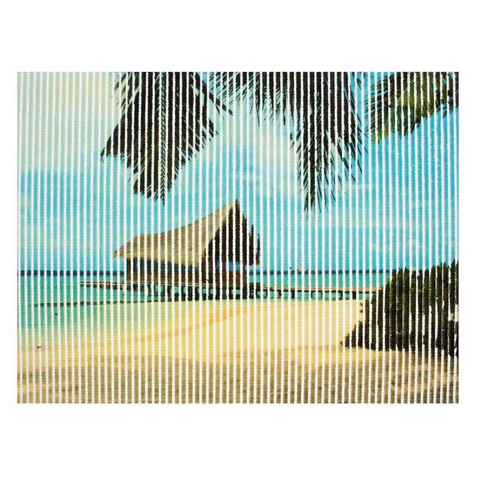 Коврик для ванной комнаты 67х47 см "Бали"